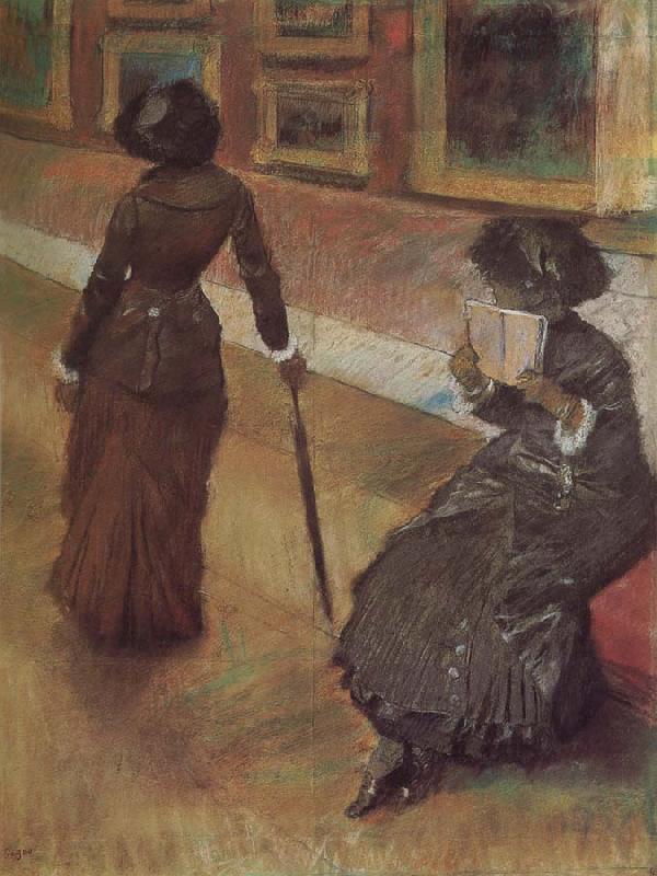 Edgar Degas Mis Cessate in Louvre oil painting picture